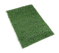FRCOLOR Tapis de Sol Extérieur en Gazon Synthétique, Vert, Antidérapant | Facile à Entretenir, Aspect Réaliste, Plastique et Caoutchouc, pour Balcon et Aire de Jeu Garçon et Filles