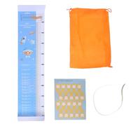 FRCOLOR Toise de Croissance Pliable pour Bébé 0-3 Ans Mètre Ruban Tête et Pied Intégré Tapis de Mesure Solide en Plastique Réutilisable Suivi Croissance Infantile à Domicile