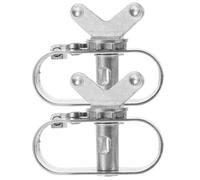 FRCOLOR Treuil Robuste Manivelle et Tendeur de Câble en Aluminium Lot de 2 Pièces pour Sécurité Renforcée pour Câble de Couverture de Piscine hors Sol Hivernale