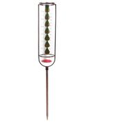 FRCOLOR Tube de Remplacement pour Pluviomètre en Verre Mesure Facile et Stabilité, pour Jardin et Pelouse Extérieure Élégante