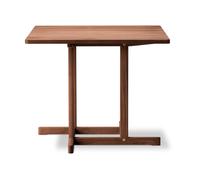 Fredericia Furniture Table BM80 Mogensen Shaker 90x90 cm Chêne fumé huilé