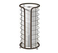 Free Standing Toilet Paper Roll Holder for Bathroom Storage