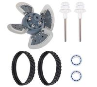 FREEBLOSS Pièces de Rechange pour Nettoyeur de Piscine Moteur de Nettoyeur Arbre D'Entraînement Chenille de Pneu Roulements de Roue Nettoyeur de Piscine R0524900