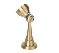FREEDL Butée de Porte Magnétique Laiton Antique Butoir de Porte Magnétique Brossé Bloque Porte Magnétique Pour La Maison Ou Le Bureau Arrêt de Porte Métal Solide,D'or