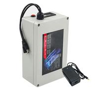 FREEDOH Batterie Lithium Rechargeable 12 V 10 Ah, 15 Ah, 20 Ah, 30 Ah, 40 Ah, 50 Ah, 60 Ah, 80 Ah, 100 Ah, Grande capacité, avec Chargeur et Affichage de la Puissance.