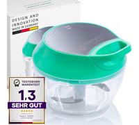 freegreen® GERMANY Coupe-légumes 540 ml Multi Hachoir I Hachoir à oignons I Hachoir universel I Coupe-légumes I Idéal pour fruits et légumes I Oignons I Ail I Tomates I Noix