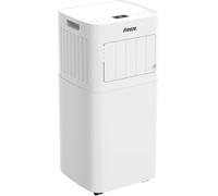 Freeze. seven 7000BTU Climatiseur mobile blanc - Climatiseur monobloc avec écran LED et télécommande, minuterie et mode veille, sortie d'air réglable, sécurité enfant, tuyau d'évacuation et fenêtre