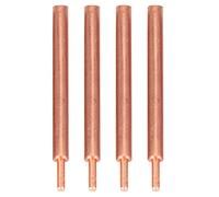 Frefgikty Lot de 4 aiguilles de soudage par points en cuivre fixes utilisées pour machine de soudage par points 737G, 787A, 788H, 709A, 709Ad, 797Dh