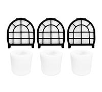 Frefgikty Lot de 6 pièces de rechange pour filtre Hepa LZ600 LZ601 LZ602 LZ602C