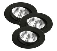 FREMONT 3-KIT spot encastré Métal et plastique Noir LED integrée 2700K - Nordlux 47580103