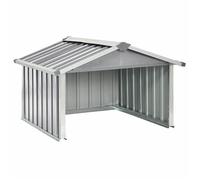 @FRENCH Abri Grande espace - TOP VENTES - Abri pour robot de jardin 92 x 97 x 63cm Acier galvanisé Gris - Cabane/Chalet et Jardin