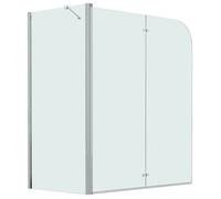 @FRENCH Haute qualité] Luxueux Cabine de douche Cloison de Baignoire - pliante ESG 120x68x130cm 190206