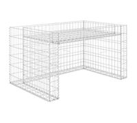 @FRENCH Haute qualité] Luxueux Garage tondeuse à gazon lit surélevé 110x80x60cm Fil en acier 358879
