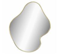 @FRENCH Haute qualité] Luxueux Miroir mural Doré 60x50cm 337713
