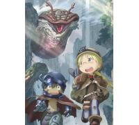 Frenchiart Tableau Métallique Aimanté 30 x 42 cm Made In Abyss | 2 Aimants Inclus, Sans Perçage, Personnalisable, Affichage Photos, Facile à Installer