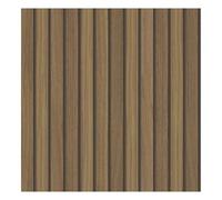 Fresco Papier peint support papier Lattes de bois 1000 x 53cm Marron