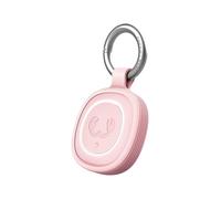 Fresh 'n Rebel Smart Finder 2 - Compatible avec Apple Find My (iOS) & Android Find Hub, Localisateur de clés, Bluetooth Tracker, Alarme et LED, Étanche, Batterie remplaçable (Pastel Pink)