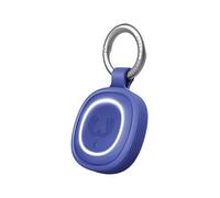 Fresh 'n Rebel Smart Finder 2 - Compatible avec Apple Find My (iOS) & Android Find Hub, Localisateur de clés, Bluetooth Tracker, Alarme et LED, Étanche, Batterie remplaçable (Pastel Pink)
