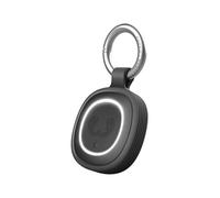 Fresh 'n Rebel Smart Finder 2 - Compatible avec Apple Find My (iOS) & Android Find Hub, Localisateur de clés, Bluetooth Tracker, Alarme et LED, Étanche, Batterie remplaçable (Pastel Pink)
