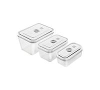 Zwilling Boîtes sous-vide Fresh & Save 3 pièces en verre borosilicate rectangulaires