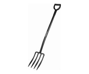 FREUND FREUND Fourche à bêche Ergoline Manche en acier Poignée en D noire Quantité:1