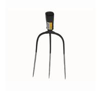 Freund Victoria 235-00 Fourche à épandre 3 dents, sans manche Dimensions : 26x20cm, avec douille, gris-noir