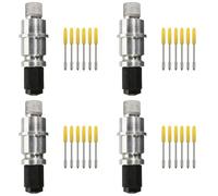 Frewurwer 60 Pièces 30 Degrés Graphtec CB09U CB09 Lames Vinyle Traceur Coupeur + 1 Pièces Boîtier de Support de Lame