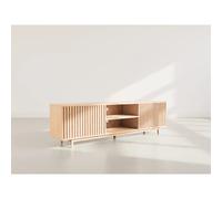 Freya - meuble tv 180 cm - 2 portes et 2 niches