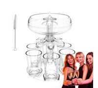 Frfik Distributeur de shots pour alcool, 6 verseurs de shots