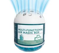 Frfik Purificateur d'Air - Nettoyeur Silencieux Anti-Poussière - Boîte Automatique de Nettoyage d'Air 120g - Pour Bureau, Salon, Cuisine, Étude, Nursery, Placard, Entrée, Zone Pour Animaux