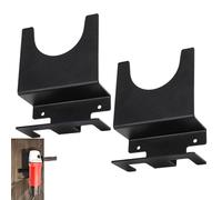 Frfik Support de Meuleuse à Fixation Murale | Jeu de 2 Porte-outils - Rangement pour Outils,Pour Meuleuses 13 Cm Atelier Garage Chantier Maison Cave Sous-Sol