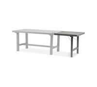 Fri Form Rallonge de table avec pieds 64 Gris. H : 66 cm