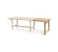 Fri Form Rallonge de table avec pieds 64 Teck. H : 68 cm