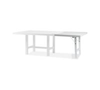 Fri Form Rallonge de table avec pieds 68 Blanc. H : 72 cm