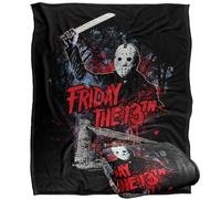 Friday The 13Th Cabin Plaid ultra doux au toucher soyeux - 152 x 127 cm