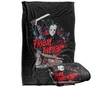Friday The 13Th Cabin Plaid ultra doux au toucher soyeux - 91 x 147 cm
