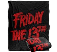 Friday The 13Th Logo Plaid ultra doux au toucher soyeux - 152 x 127 cm