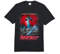 Friday The 13th Part VIII Jason Takes Manhattan Poster Comfort Colors Adult Heavyweight T-Shirt