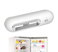 Fridge Deodorizer - 14.5×4.3cm USB Rechargeable Refrigerator Odor Eliminator, Portable ABS Air Purifier for Kitchen Refrigerator Freezer Cabinet | Smart Food Freshness Deodorizer with 15mg Release Amo