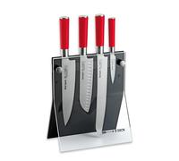 Set de couteaux, 4 pièces, avec support à couteau magnétique RED SPIRIT, F.Dick