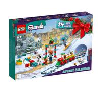 LEGO Calendrier de l'Avent Friends 41758 (2023) – 24 cadeaux, 2 mini-poupées, 8 figurines d'animaux