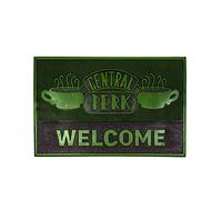 FRIENDS Paillasson Central Perk Cafe Tapis d'entrée en Caoutchouc pour Adultes