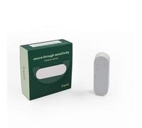 frient Capteur de Vibration - Détecteur d'Inclinaison & Température Zigbee | Compatible avec Homey et SmartThings, cet accéléromètre 3 axes offre 15 niveaux de sensibilité pour protéger vos fenêtres.