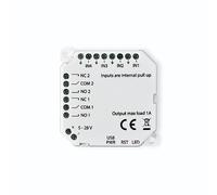 frient Module E/S | Module d’entrée/de sortie | Module de connectivité domestique intelligente | Interface pour dispositifs filaires | Zigbee | Compatible avec Homey, Home Assistant et SmartThings