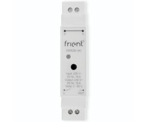 frient Relais Intelligent DIN - Interrupteur Zigbee avec Mesure Énergie | Montage rail DIN standard, compatible avec Homey et SmartThings, suivi de consommation pour circuit électrique complet