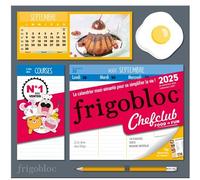 Frigobloc Hebdomadaire 2025 Chefclub (de sept. 2024 à déc. 2025) - sept.24-dec.25 - Collectif - Play Bac Eds - Calendrier