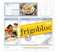 Frigobloc Hebdomadaire 2026 Air Fryer (de sept. 2025 à déc. 2026) - Edition 2025