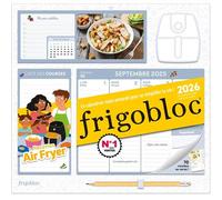 Frigobloc Hebdomadaire 2026 Air Fryer (de sept. 2025 à déc. 2026) - Edition 2025