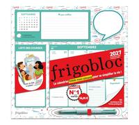 Frigobloc Hebdomadaire 4 couleurs 2027 - Calendrier organiseur familial (de sept. 2026 à déc. 2027)
