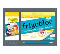 Frigobloc Hebdomadaire compact 2025-Calendrier d'organisation familiale/ sem - (sept. 2024-déc. 2025) - Collectif - Play Bac Eds - Calendrier